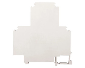 Złączka szynowa 2-piętrowa 4mm2 szara ZUW 2-4.0 13304312