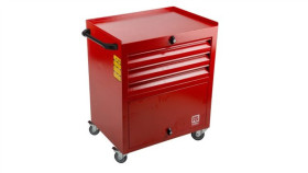 Szafka Na Rolkach, Na Kółkach, 3-Szufladowa, 830 X 630 X 450Mm, Materiał:...