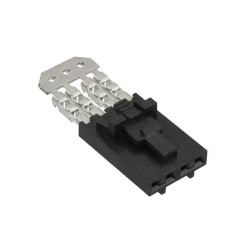 Obudowa złącza zagniatanego 4-pinowe -rzędowe raster: 2.54mm Molex Żeński 70400