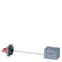 Napęd obrotowy boczny dwustronny z wałkiem 300mm i z pokrętłem żółto-czerwonym do 3VA12 3VA9257-0PK15