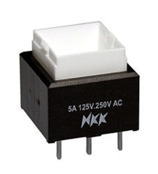 Nasadka przełącznika Chwilowy SPDT, montaż PCB NKK Switches