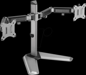 HL 56-2 L Monitor mount, 2 displays, 17" - 32", 380 mm