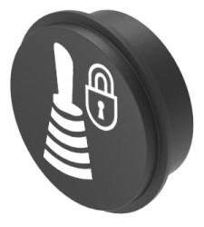 Nakładka do klawiatury, typ: Wkładka klawiatury, symbol — sterowanie joystickiem, blokada, do użytku z: Klawiatury