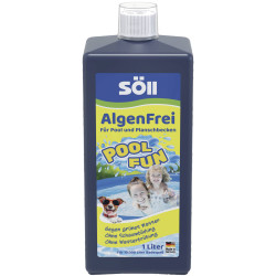 S&#xF6;ll 83690 Algae-free 1L Algae Control for Pools Easy Liquid Use