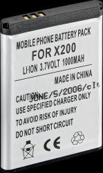 550mAh Li-ion SAMSUNG SGH-E250/900/X150