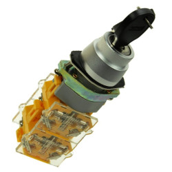 Stacyjka LAS0A1Y22Y/23 ON-(ON) 4tory 2pozycje monostabilny przeł.