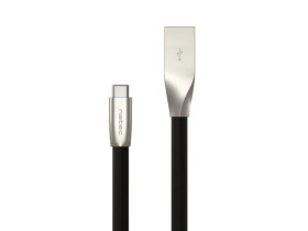 KABEL USB-C(M)-USB-A(M) 2.0 1M CZARNY METAL NATEC PRATI