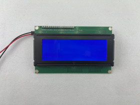 WYŚWIETLACZ LCD 2004 4x20 HD44780 KONWERTER I2C białe znaki niebieskie tło (ARD-LCD2004-BLUE)