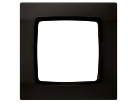 KARO Ramka 1 pojedyncza czekoladowy metalik R-1S/40 OSPEL