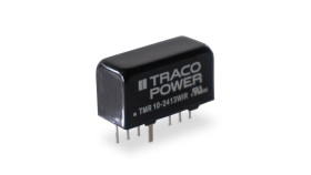 Przetwornica DC-DC, 10W, Uwe 40 → 160 V DC, Uwy 24V dc, Iwy 420mA, TRACOPOWER