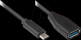 2811-OTG USB 3.0 cable, USB type-C connector to USB type-A port, OTG, 0.1