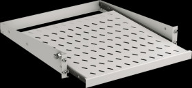 691667GR.2B 19" shelf, 2U, depth 455 mm, RAL7035