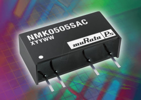 NMK0512SC DC/DC converter 2 W, 5 Vin, Dual, ±12 Vout, ±83 mA, SIL