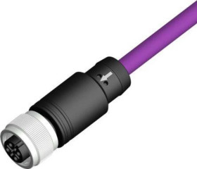Przewód czujnik-siłownik ze złączem Złącze M12 liczba rdzeni 2 długość 2m Rodzaj A Żeński