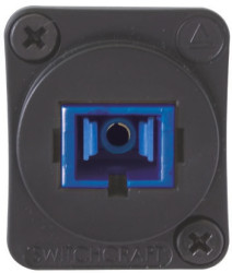 Switchcraft Złącze XLR Panel Czarny Prosty
