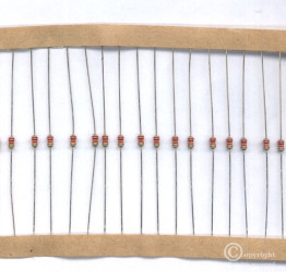 REZYSTOR 0,16W (1/6W) 2.2K ohm 2,2K ohm 5% (100 SZTUK)