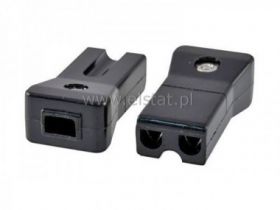 Gniazdo DC 2 PIN; zasilające; z polaryzacją; CN11P