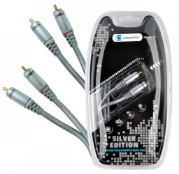 Przewód 2RCA-2RCA 1.0m Silver Edition