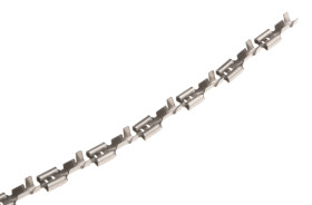 Konektor płaski Żeński 6.35 x 0.81mm długość 19mm Izolacja: Nieizolowane Nikiel