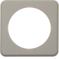 Integro Ramka pojedyncza biały połysk 9182709