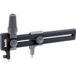 kwb 922920 Circle cutter &#xD8;40-230mm for precise marking and cutting