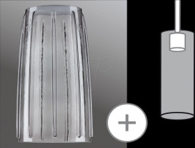 95352 URail shade Drio 2Easy, 152 mm, tinted