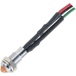 TRU COMPONENTS 149727 LED indicator light 24 V Red/Green industrial panel