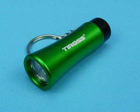 LATARKA BRELOK 3xLED GREEN 3xLR-44