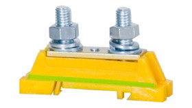 Zacisk Ochronny Oczkowy 2Xm8 - Żółto/Zielony
