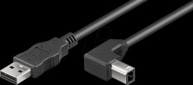 95118 USB 2.0 cable, A connector to B connector, 5 m