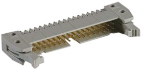 Wtyk PCB 40-pinowe raster: 2.54mm 2-rzędowe HARTING Przewlekany 1.0A 500.0 V.