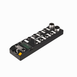 Moduł we/wy porty: 8 M12 4-stykowe EtherNet/IP Ethernet