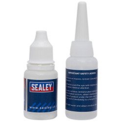 Sealey SCS908 Fast-Fix Filler &amp; Adhesive - Black