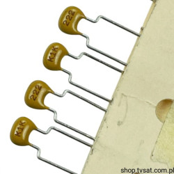 C318C222K1R5TA Cer 2.2nF 100V 10% X7R R=5.0 R5.0 KEMET