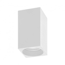 BARBRA DLS GU10 downlight max 50W, IP20, kwadrat, biały, aluminium,AD-OD-6142WGU10
