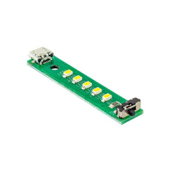 USB LED strip with power switch