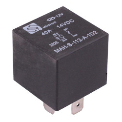 12V SPNO Mini Automotive Relay Diode 40A MAH-S-112-A-1D2
