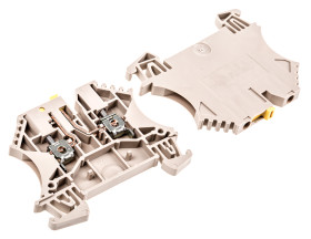 Złączka szynowa do odłączanych obwodów testowych Weidmuller poziomy: Pojedynczy 30 → 12AWGŚruba WTR raster: 5mm