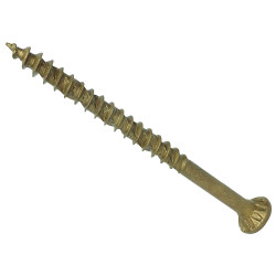 ForgeFix ForgeFast TORX&#xAE; Compatible Decking Screws CSK Tan 4.5x50 T25 Tub 600