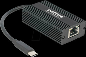 12.02.1103 Network card, USB-C, 2,5 Gigabit Ethernet, 1x RJ45