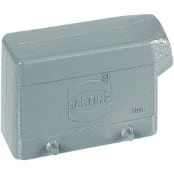 Harting 09 30 016 1520 Han&#xAE; 16 B Hood Side Entry Pg 21 4 Pegs