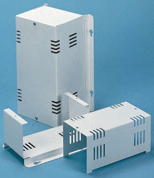 Obudowa urządzeń elektronicznych Stal walcowana na zimno wysokość zew: 130 mm szerokość zew: 180 mm długość zew: 500 mm