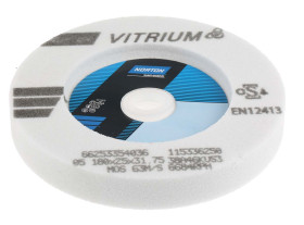 Ściernica krążkowa średnica: 180mm szerokość: 25mm P46 otwór: 31.75mm Tlenek aluminium 3760rpm