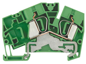 Zacisk PE Weidmuller poziomy: Pojedynczy 22 → 8AWGZacisk Z raster: 8.1mm 800 V