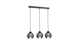 Lampa Wisząca Nowoczesna 3Xe27 Yuno Black