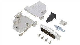 Dtsl-Rgljss-44Mhsl D-Sub Hd Męskie Kątowe 45 Lutowanie Na Przewód Pin 44