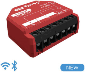 SHELLY_1PM_GEN3 Shelly 1 Gen3, switch, measuring actuator, max. 16 A, 1 channel,
