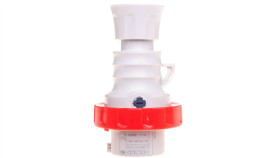 Wtyczka Przenośna 4P 16A 400V Czerwona Ip66/Ip67/Ip68/Ip69 6H Iec 309 Hp...