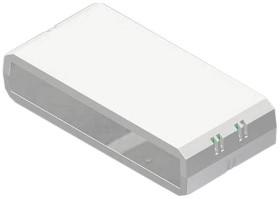 TEKO DEC-1.7 Obudowa elektroniki DEC-1.7, (S x W) 164 mm x 36.5 mm, ABS, 1 szt.