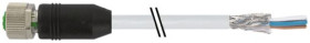 Przewód czujnik-siłownik ze złączem Złącze M12 liczba rdzeni 4 długość 10m Rodzaj A Żeńskie